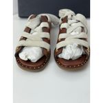 Maje  Fidil Sandal Leather Brown Marron Gladiator Lace Up Boho EU 40 US 8 NEW Photo 6