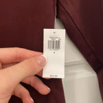 Old Navy NWT Red long sleeve bodysuit size small Photo 3