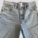 Madewell  the Perfect Vintage Jeans‎ Women 30 Blue High Rise Distressed Knee Photo 2