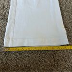 INC International Concepts Bright White Trousers High Rise Flare Sz 4 Photo 1