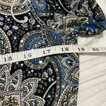 Brittany black faux wrap blouse measurements in pictures Size undefined Photo 5