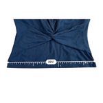 Tommy Hilfiger  Blue Ribbed‎ Twist Sleeveless Top Blouse LARGE Casual Preppy Photo 9