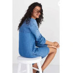 Madewell | Denim Artiste 3/4 Sleeve Tasseled Tunic Top/Dress Size XS Photo 8
