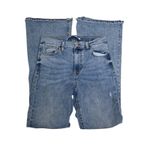 Celebrity Pink  Womens 7/28 Distressed Flare Jeans Photo 3