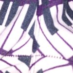 LuLaRoe  Purple and Black Leggings Tall and Curvy Size Photo 4