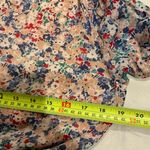 Sézane NWT Victoire MIDI Dress Multicolored Flowers purple pink SZ38 US6 bust38 Photo 6