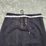 by the way. Lace-Up Mesh Skirt Photo 8