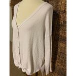 Cherish Long Sleeve White Cardigan Size 1X Photo 5