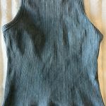Mustard Seed Ribbed Tank Top - Teal Photo 2