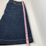 Tommy Hilfiger Vintage Floral Stitched Pockets Denim Jean Skirt Size 8P Photo 12