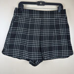 ZARA  Women’s High-Rise Plaid Shorts Size L, NWOT Classic & Minimalist Photo 0