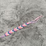 Francesca's Collections Pink and Blue Chevron Bracelet Photo 3