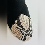 Steve Madden ‘Cryme’ Black/ Gold High-Top Sneakers with Snakeskin Print Size 7 Photo 6