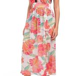 Trina Turk NEW Poppy Sleeveless Halter Midi Dress Swimsuit Coverup Sundress M Photo 2