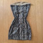 Princess Polly Sinai strapless snake print sequin mini dress Photo 2
