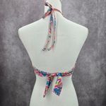 Urban Sea  Pink Print Padded Crisscross String Tie Bikini Top Swimwear Medium Photo 2