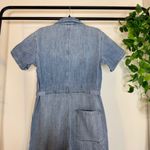 Pistola NWT Revolve  Grover Field Suit Denim Jumpsuit in Disoriented Medium NEW Photo 6