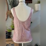 Victoria's Secret Victoria’s Secret Pink Paisley Satin Tank Top – Size M Photo 2