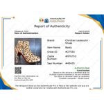 Christian Louboutin  Miss Clichy Leopard Print Platform Ankle‎ Booties Sz 10 Photo 15