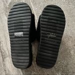 Vince Real Fur Slide Sandals Cozy Slippers in Black, Size 7M New w/o Box Photo 4