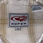 Vintage Roper Women's Plaid Pearl Snap Western Shirt Size 1X Photo 4