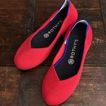 Rothy's Rothy’s The Flat Round Toe Ballet Shoe Red Size 9 Photo 0