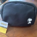 Snoopy Crossbody Fanny Pack Peanuts Snoopy Bag Black Photo 0