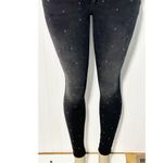 DL1961 Kershaw Emma Low Rise Skinny Ankle Jeans Rhinestones Bling Black Size 23 Photo 13