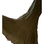 Windsor WINSOR Boho Romper shorts Bat Wing-Sleeve Military Green color- woman size XS Photo 3