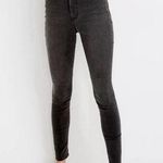 Madewell  9" Mid-Rise Roadtripper Supersoft Skinny Jean Ashmont Wash Black Sz 26T Photo 0