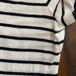 Victoria's Secret Victoria’s Secret Sport black white stripe short sleeve v neck tee S 70% cotton Photo 4