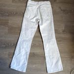MOTHER THE TRIPPER ALMOST INNOCENT WHITE DISTRESSED CROPPED HIGH RISE JEANS Size 26 Photo 3