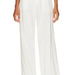Revolve  Nonchalant Label Fabi Pants in White Sz L Photo 1
