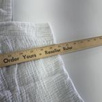 Joie  Tank Top Womens XL White Button Front Textured Gauze Sleeveless 100% Cotton Photo 6