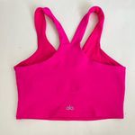 Alo Yoga  Real Bra Tank Hot Pink Size Small Photo 4