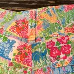 Lilly Pulitzer  Shorts, Bright Design Stamp Design with States, Size 2 Photo 3