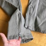 DKNY Jeans, Mid Rise, Straight Leg, Zip Ankle, Khaki Cotton Jeans, Size 10 Photo 6