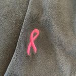 The North Face  Breast Cancer Awareness Black Quarter Zip‎ Pullover Size Medium Photo 3