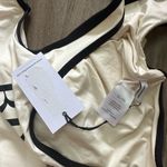 We Wore What  Bride Swimsuit with Black Trim NWT XL‎ Photo 4