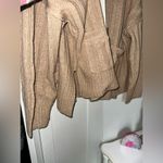 Mustard Seed NWT Polly  Pullover Pocket Sweater In Wheat Photo 5