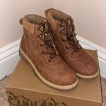 Marley Lilly Tan Hiking Boots  Photo 0