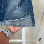 SP Black Label  Casual Pencil Mini Denim Skirt with Frayed Edge Size Small Photo 8