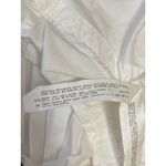 ZARA Women's White Sleeveless Ribbed Square Neck Midi A-Line Tank Dress Size S Photo 4