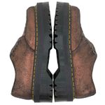 Dr. Martens Ashley Leather Platform Creeper Loafer Shoes Copper Bronze Metallic Photo 5