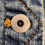 Pilcro and the Letterpress  Cable Knit Sweater Sleeve Denim Jean Jacket Size SP Photo 8