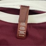 SKIMS  Women's RINGER T-SHIRT LONG DRESS Pajama Short Sleeve Maxi Dress Size S Photo 5