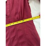 Anthropologie NWT  Pilcro Crimson VNeck Seamed Mini Dress sz 8 Photo 5