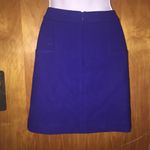 Dalia Collection Bright Blue Wool Skirt Size 2 Photo 2