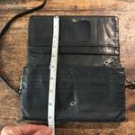 Perlina black leather crossbody bag great for travel everyday use quality made Photo 8