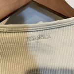 Adanola  Rib Long Sleeve Crop Top Photo 7